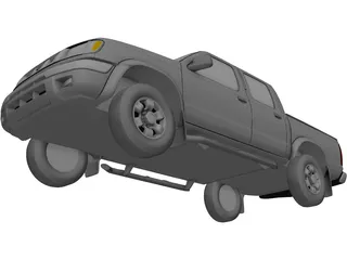 Nissan Frontier (1999) 3D Model