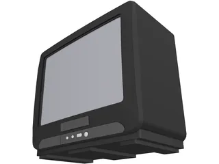 Television 3D Model