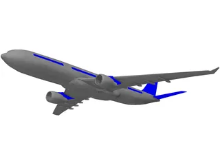 Airbus A330 3D Model