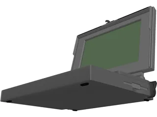 Computer Laptop 3D Model