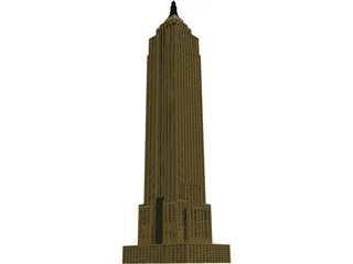 Empire State Building 3D Model