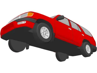 Toyota 4Runner (1999) 3D Model