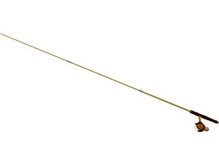 Fishing Pole 3D Model