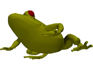 Frog 3D Model