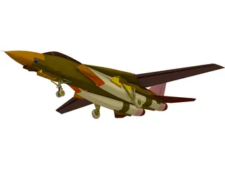 F-14D Tomcat 3D Model