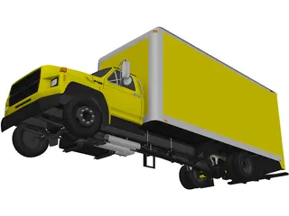 Moving Truck (1993) 3D Model