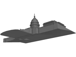 US Capitol Building 3D Model