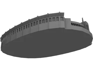 Coliseum Los Angeles 3D Model