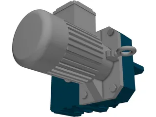 Eletronic Engine 3D Model