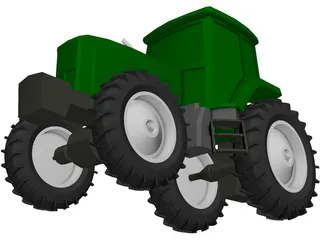 Tractor 3D Model