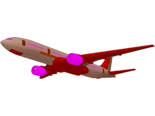 Boeing 777 3D Model