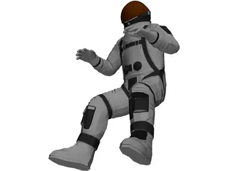 Astronaut 3D Model