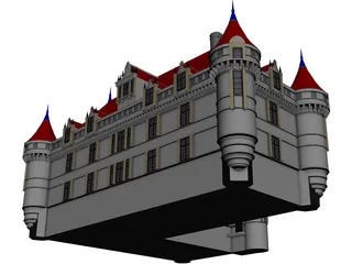 Castle French 3D Model