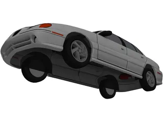 Pontiac Grand Am (1996) 3D Model