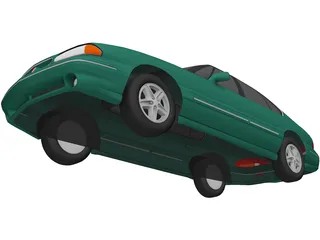 Pontiac Bonneville (1996) 3D Model