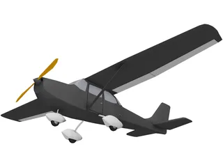 Cessna 172 3D Model