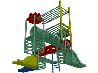 Play Equipment 3D Model