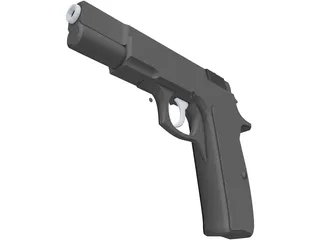 Pistol 3D Model