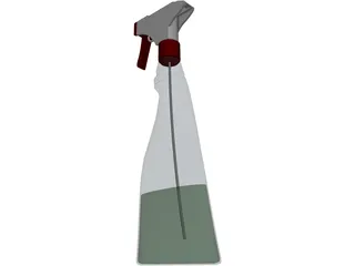 Spray Bottle 3D Model