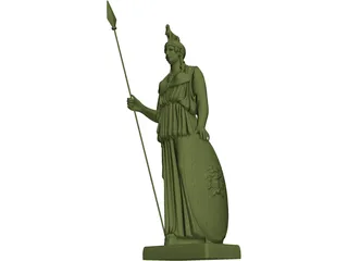 Athena 3D Model
