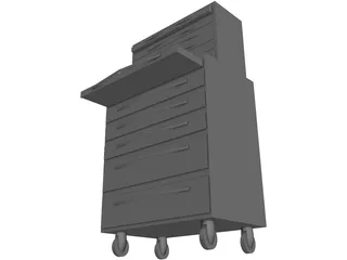 Tool Chest 3D Model