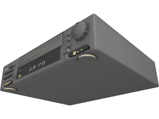 Sony VCR 3D Model