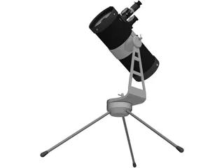 Telescope 3D Model