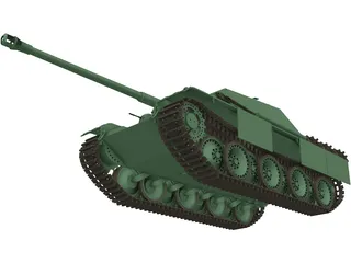 Jagd Panzer 3D Model