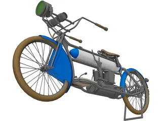 Henderson Model A (1912) 3D Model