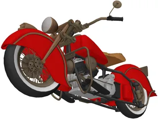 Indian Chief 348 3D Model