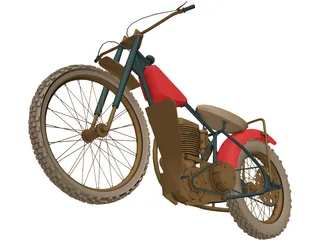 Jawa 500 PT 3D Model