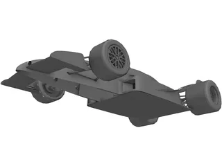 Formula 1 Car 3D Model