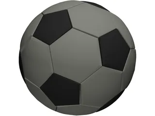 Soccer Ball 3D Model