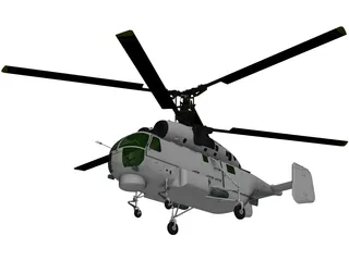 Kamov Ka-27 Helix A 3D Model