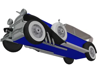 Duesenberg 3D Model