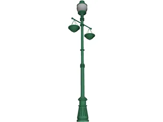 Street Lamp 3D Model