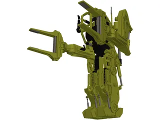 Loader Robot 3D Model