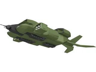 Drop Ship 3D Model