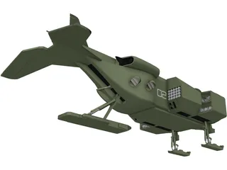UD 1L Drop Ship 3D Model