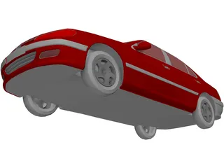 Peugeot 406 3D Model