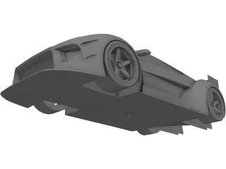 Saleen S5S Raptor LM Concept (2010) 3D Model