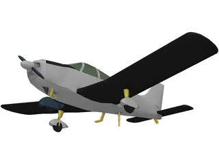 Socata TB-20 3D Model