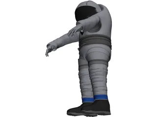 Space Suit 3D Model