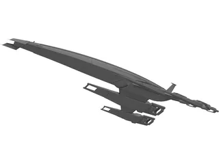 SR-2 Normandy 3D Model