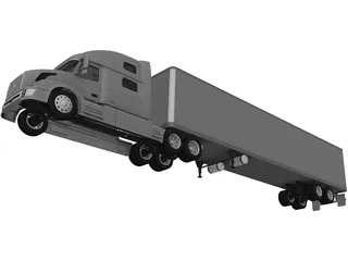 Volvo Truck (2002) 3D Model