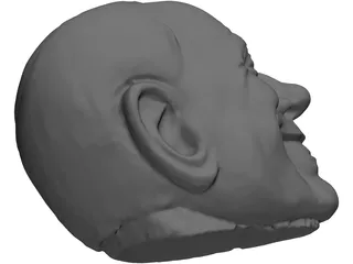 testa di Berlusconi Head 3D Model