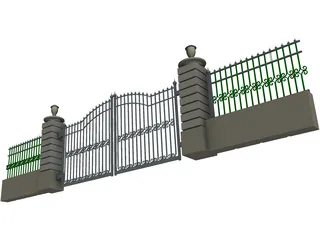 Gate 3D Model