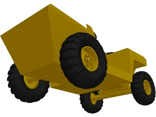 Construction Truck 3D Model