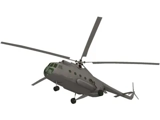 Mil Mi-8 Hip 3D Model