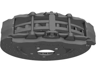 Brembo Brake 3D Model